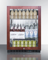 24" Wide Built-in Beverage Center - (SCR610BLPNR)