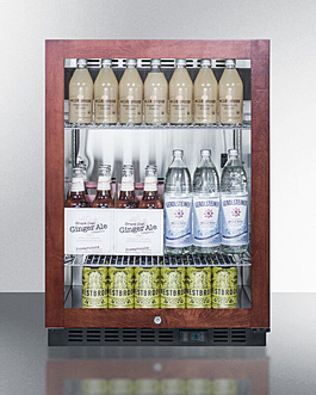 24" Wide Built-in Beverage Center - (SCR610BLPNR)