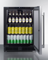 24" Wide Built-in Beverage Center - (SCR610BLSD)