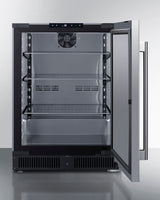 24" Wide Built-in Beverage Center - (SCR610BLSDCSS)