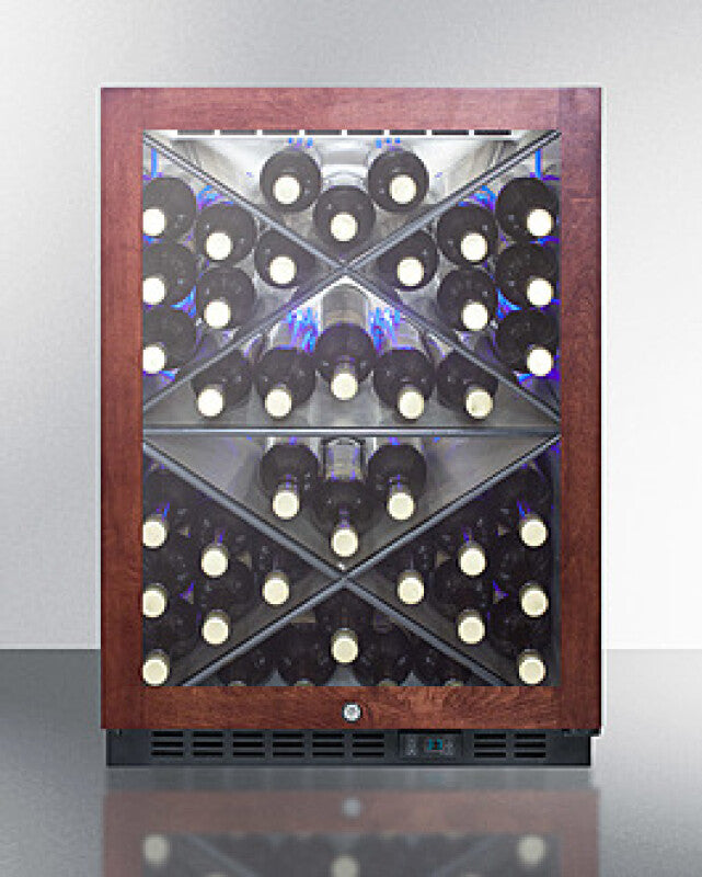 24" Wide Single Zone Built-in Commercial Wine Cellar - (SCR610BLXPNR)