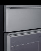 24" Wide Built-in Commercial Beverage Refrigerator With Top Drawer - (SCR615TD)