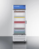 30" Wide Commercial Beverage Refrigerator - (SCRR261GLH)