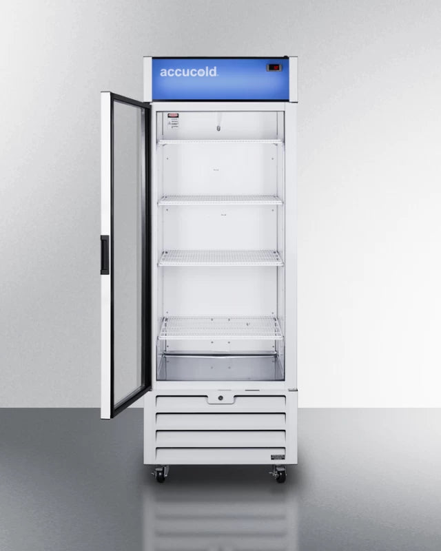 30" Wide Commercial Beverage Refrigerator - (SCRR261GLH)