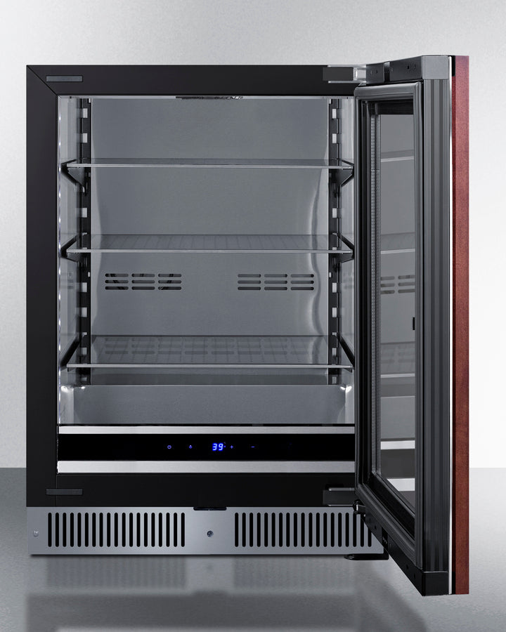 24" Wide Built-In Beverage Center (Panel Not Included) - (SDHG2443PNRLHD)