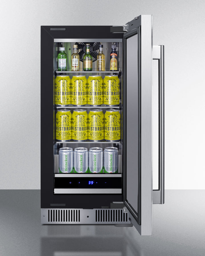 15" Wide Built-In All-Refrigerator - (SDHR1534LHD)