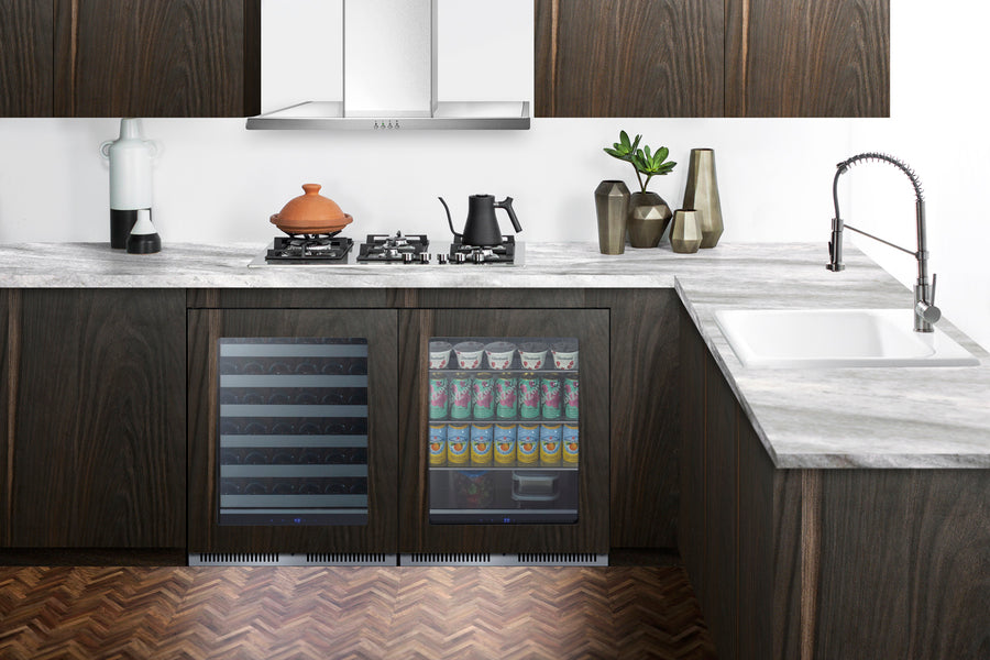 24" Wide Built-In Wine Cellar (Panel Not Included) - (SDHW2442PNRLHD)