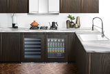 24" Wide Built-In Wine Cellar (Panel Not Included) - (SDHW2442PNRLHD)