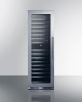 23" 98-Bottle Wine and Beverage Cooler with Glass Door and Lock - (SDHWC98LHD)
