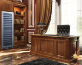 23" 98-Bottle Wine and Beverage Cooler with Glass Door and Lock - (SDHWC98LHD)