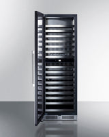23" 98-Bottle Wine and Beverage Cooler with Glass Door and Lock - (SDHWC98LHD)