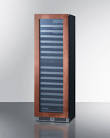 23" 98-Bottle Wine and Beverage Cooler with Glass Door and Panel - (SDHWC98PNR)