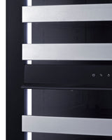 23" 98-Bottle Wine and Beverage Cooler with Glass Door - (SDHWC98)