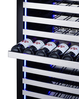 23" 98-Bottle Wine and Beverage Cooler with Glass Door - (SDHWC98)