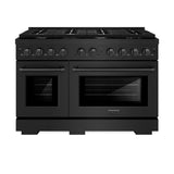 48 in. 6.7 cu. ft. Paramount Double Oven Dual Fuel Range with 8 Burner Gas Cooktop - (SDRB48) -