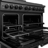 48 in. 6.7 cu. ft. Paramount Double Oven Dual Fuel Range with 8 Burner Gas Cooktop - (SDRB48) -