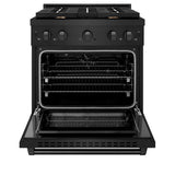 30 in. 4.2 cu. ft. Paramount Dual Fuel Range with Gas Cooktop and Electric Convection Oven - (SDRBBR30) -