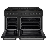 48 in. 6.7 cu. ft. Paramount Double Oven Dual Fuel Range - (SDRBBR48) -