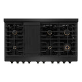 48 in. 6.7 cu. ft. Paramount Double Oven Dual Fuel Range - (SDRBBR48) -