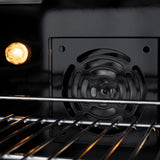 30 in. 4.2 cu. ft. Paramount Dual Fuel Range with 4 Burner Gas Cooktop and Electric Convection Oven - (SDRBLM30) -