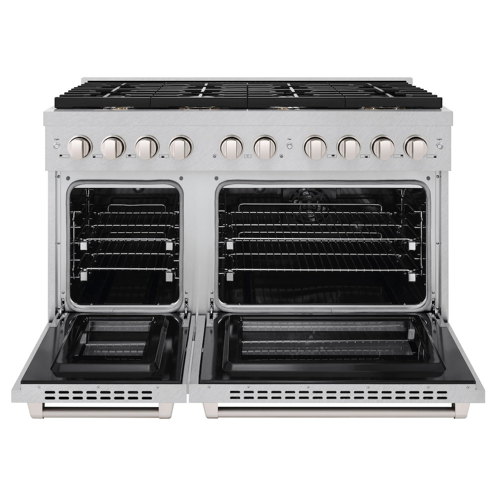 48 in. 6.7 cu. ft. Paramount Double Oven Dual Fuel Range - (SDRSBR48) -