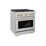 Autograph Edition 30 in. 4.2 cu. ft. Paramount Dual Fuel Range with 4 Burner Gas Cooktop - (SDRSZ30G) -