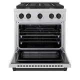 Paramount 30-Inches Standard 4 burners Convection Oven Freestanding Dual Fuel Range - (SDRSZ30MB) -