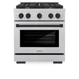 Paramount 30-Inches Standard 4 burners Convection Oven Freestanding Dual Fuel Range - (SDRSZ30MB) -