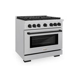 Autograph Edition 36 in. 5.2 cu. ft. Paramount Dual Fuel Range with 6 Burner Gas Cooktop - (SDRSZ36MB) -