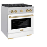 Autograph Edition 30 in. 4.2 cu. ft. Paramount Dual Fuel Range with 4 Burner Gas Cooktop - (SDRSZWM30CB) -