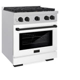 Autograph Edition 30 in. 4.2 cu. ft. Paramount Dual Fuel Range with 4 Burner Gas Cooktop - (SDRSZWM30MB) -
