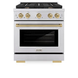 Autograph Edition 30 in. 4.2 cu. ft. Paramount Dual Fuel Range with 4 Burner Gas Cooktop - (SDRZ30CB) -