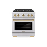 Autograph Edition 30 in. 4.2 cu. ft. Paramount Dual Fuel Range with 4 Burner Gas Cooktop - (SDRZ30G) -