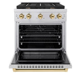 Autograph Edition 30 in. 4.2 cu. ft. Paramount Dual Fuel Range with 4 Burner Gas Cooktop - (SDRZ30G) -