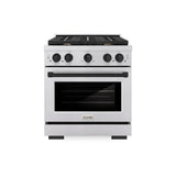 Autograph Edition 30 in. 4.2 cu. ft. Paramount Dual Fuel Range with 4 Burner Gas Cooktop - (SDRZ30MB) -
