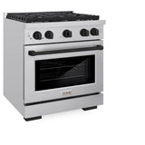 Autograph Edition 30 in. 4.2 cu. ft. Paramount Dual Fuel Range with 4 Burner Gas Cooktop - (SDRZ30MB) -