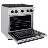 Autograph Edition 30 in. 4.2 cu. ft. Paramount Dual Fuel Range with 4 Burner Gas Cooktop - (SDRZ30MB) -