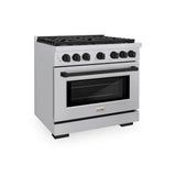 Autograph Edition 36 in. 5.2 cu. ft. Paramount Dual Fuel Range with 6 Burner Gas Cooktop - (SDRZ36MB) -