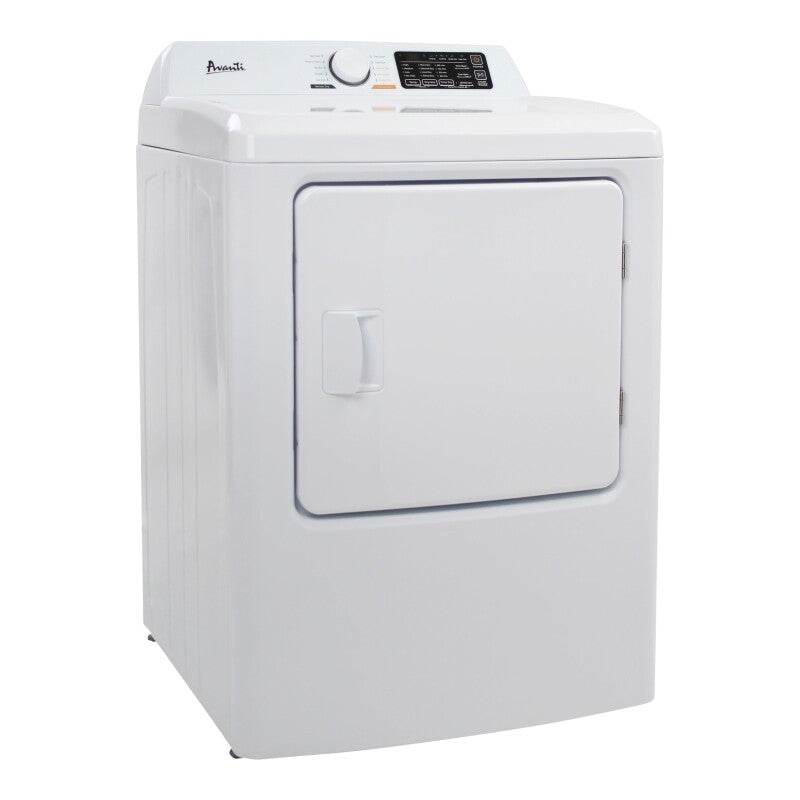 6.7 cu. ft. Front Load Electric Dryer - (SED67D0W) - AVANTI