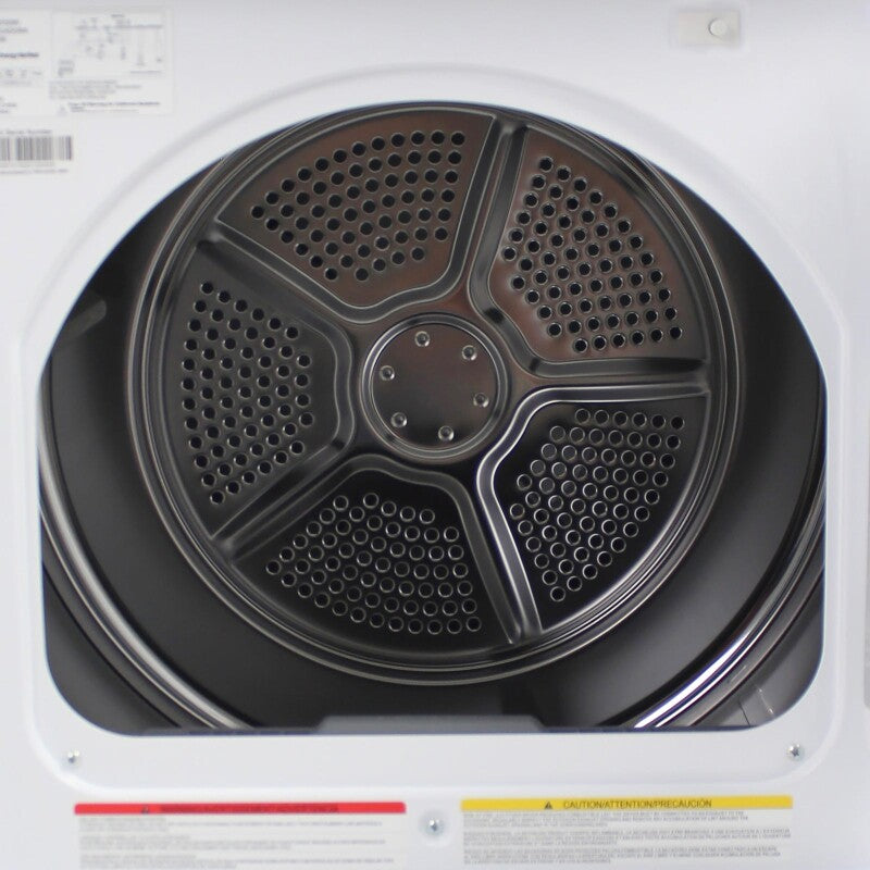 7.0 Cu. Ft. Electric Clothes Dryer/ Eight Drying Cycles / Aluminum Coated Drum / Reversible Door - (SED70D0W) - AVANTI