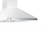24" Wide Wall-mounted Range Hood - (SEH1524SS)