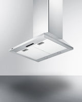 24" Wide Wall-Mounted Range Hood, ADA-Compliant - (SEH1524SSADA)