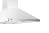 24" Wide Wall-Mounted Range Hood, ADA-Compliant - (SEH1524SSADA)
