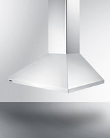 30" Wide Wall-Mounted Range Hood, ADA-Compliant - (SEH1530SSADA)
