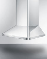 24" Wide Wall-Mounted Range Hood, ADA-Compliant - (SEH3624SSADA)