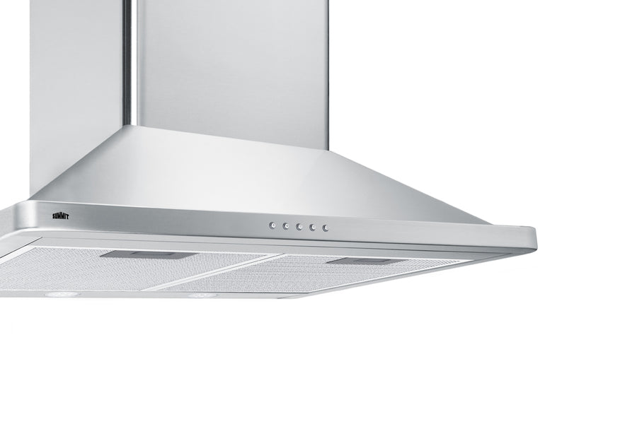 24" Wide Wall-Mounted Range Hood, ADA-Compliant - (SEH3624SSADA)