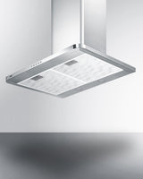 30" Wide Wall-Mounted Range Hood, ADA-Compliant - (SEH3630SSADA)