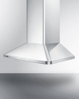 30" Wide Wall-Mounted Range Hood, ADA-Compliant - (SEH3630SSADA)