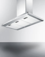 36" Wide Wall-Mounted Range Hood, ADA-Compliant - (SEH4636SSADA)