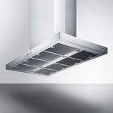 48" Wide Island Hood - (SEIH4648CV4)
